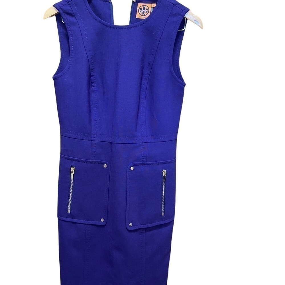- Tory Burch Purple Sleeveless Dress